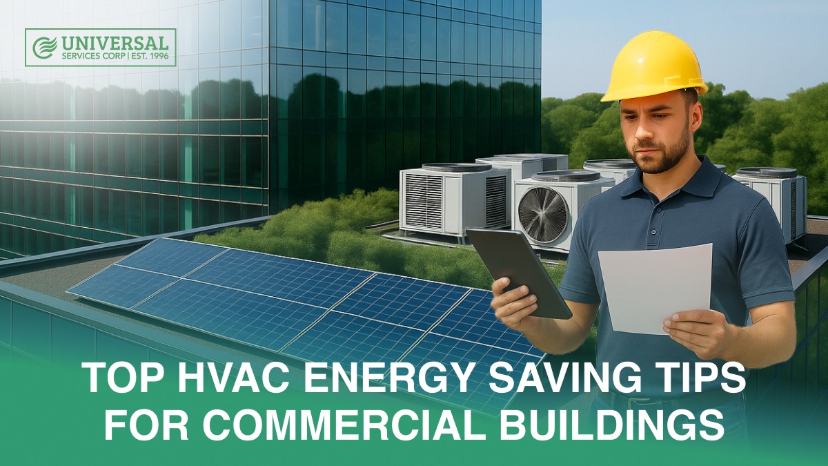 Best Commercial HVAC Energy Saving Tips | Universal Services